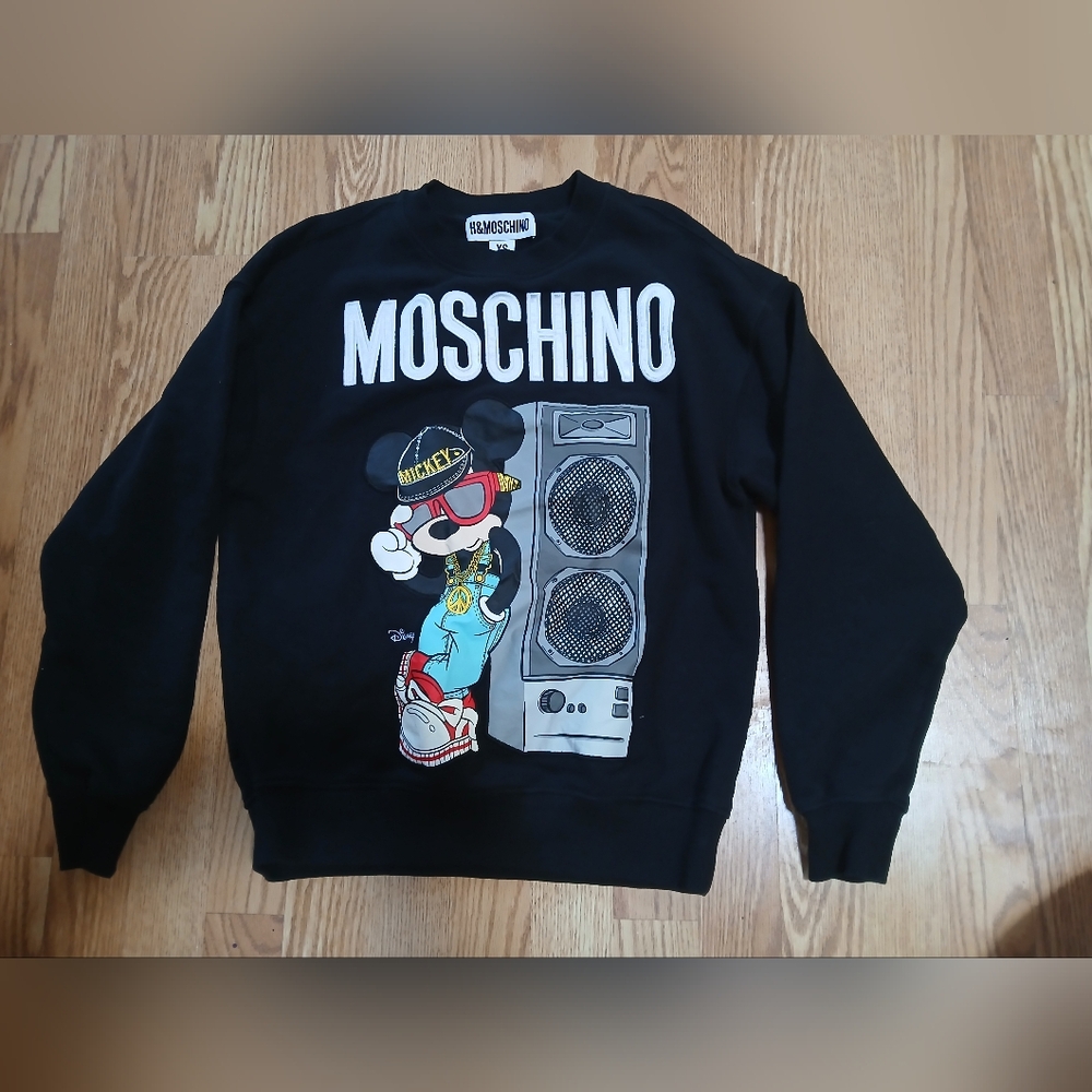 H&MOSCHINO Mickey Mouse Disney Sweatshirt